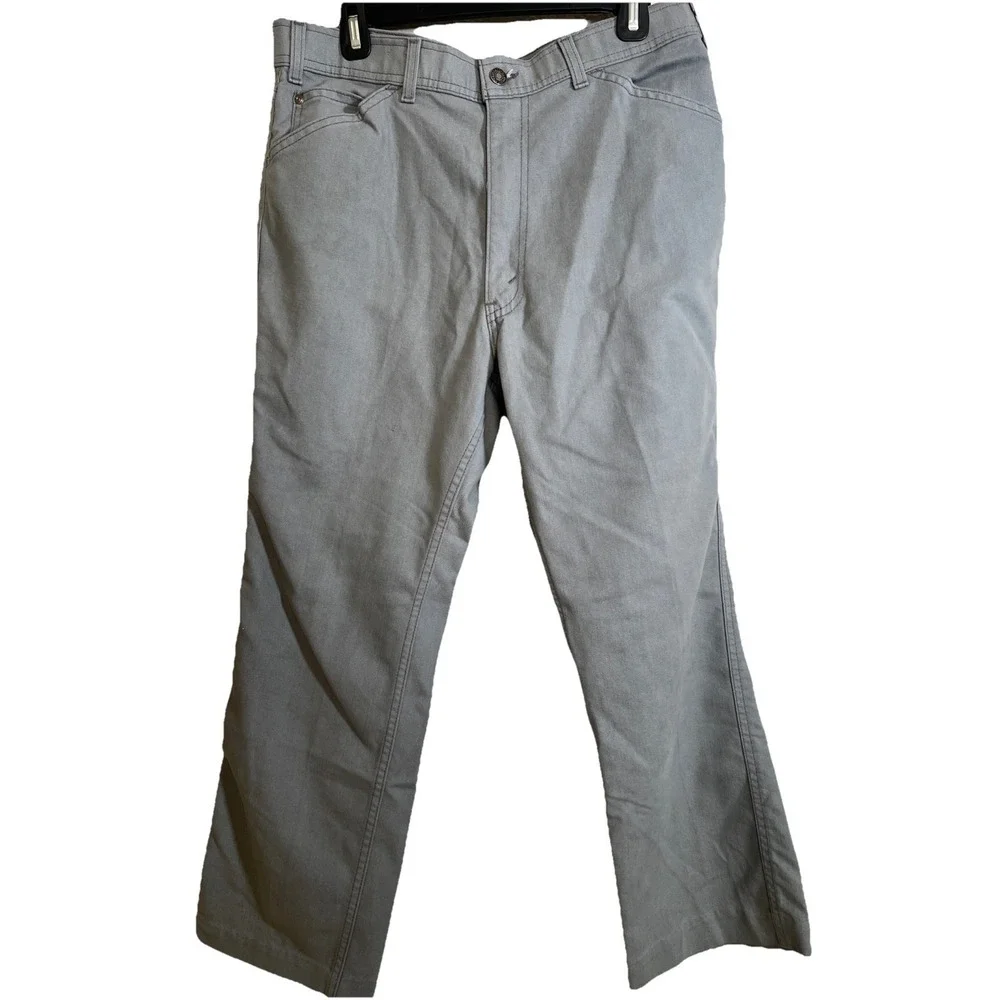 Vintage Levi's With A Skosh More‎ Room 36x30 Gray Denim Jeans Made In USA